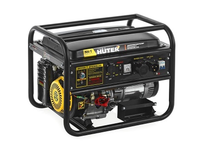 Бензиновый генератор Huter DY6500LXA (с автоматикой)