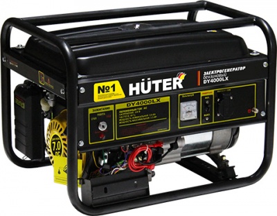 Бензиновый генератор Huter DY4000LX